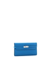 Pre-Owned Hermes Long Kelly Wallet Epsom