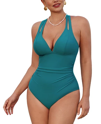 Cupshe Women's Tide Dd+ One-Piece Swimsuit