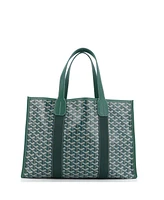 Pre-Owned Goyard Mm Villette Tote Printed Coated Canvas