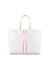 Pre-Owned Goyard Pm Saint Louis Tote Printed Coated Canvas