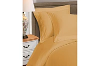 Superior Egyptian Cotton 1000 Thread Count Solid Duvet Cover Set,Full/Queen