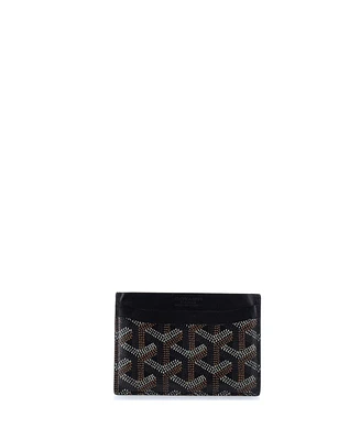 Pre-Owned Goyard Saint Sulpice Card Holder Coated Canvas