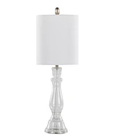 LumiSource Bishop 24" Glass Table Lamp, Set of 2