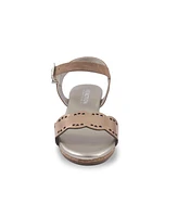 Kenneth Cole Reaction Little and Big Girls Ebba Avon Wedge Sandals