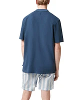 Scotch & Soda Men's Relaxed-Fit Short Sleeve Garment-Dyed Polo Shirt