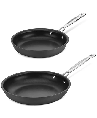 Cuisinart 2-Pc. Chef's Classic Nonstick Hard-Anodized Skillets