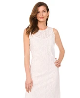 Vince Camuto Women's Sleeveless Textured-Lace Maxi Dress