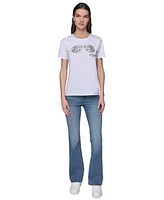 Karl Lagerfeld Paris Women's Embellished Sunglasses Tee