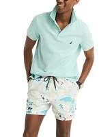 Nautica Men's Blue Tint Swim Trunks