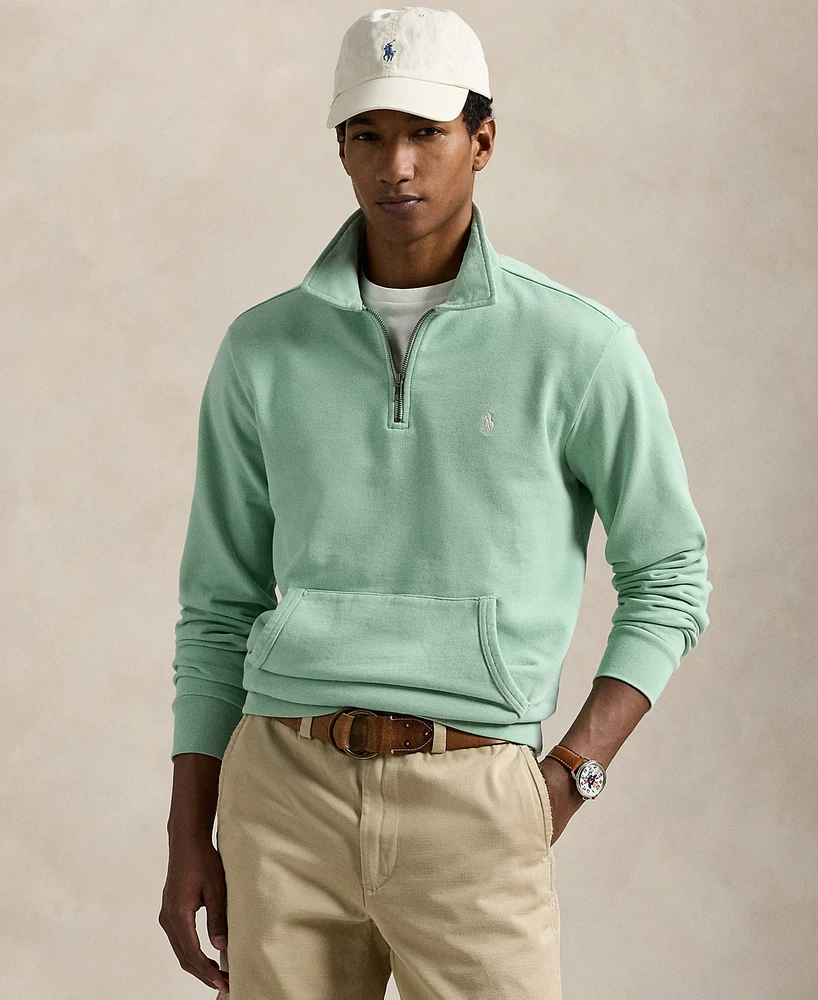 Polo Ralph Lauren Men's Loopback Fleece Quarter-Zip Sweatshirt