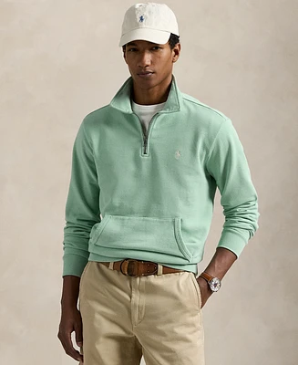 Polo Ralph Lauren Men's Loopback Fleece Quarter-Zip Sweatshirt