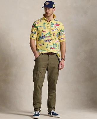 Polo Ralph Lauren Men's Big & Tall Bear Mesh Shirt