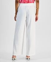 I.n.c. International Concepts Petite Wide-Leg Pull-On Pants, Exclusively at Macy's