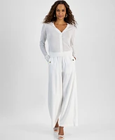 I.n.c. International Concepts Petite Button-Front Cardigan, Exclusively at Macy's