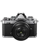 Nikon Z fc Dx-Format Mirrorless Camera with Z 28mm f/2.8 Lens Bundle with 64GB Sd Card, Shoulder Bag, Wrist Strap, Extra Battery, Charger, Screen Prot