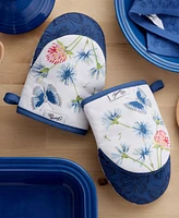 Fiesta Breezy Floral Mini Cotton Oven Mitt Set, 5.5" x 8"