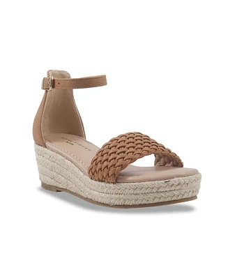 Marc Fisher Toddler and Big Girls Marren Web Wedge Shoe