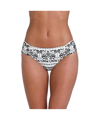 Sunshine 79 Women's Bottoms Swim Ivory Coast Shirred Side Hipster