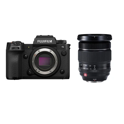 Fujifilm X-H2S Mirrorless Camera with Xf 16-55mm F2.8 R Lm Wr (Weather Resistant) Lens