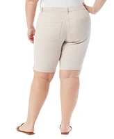 Gloria Vanderbilt Plus Cargo Capri Pants