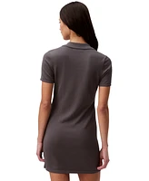 Calvin Klein Jeans Women's Liquid Shine Minidress