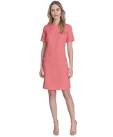 Tommy Hilfiger Women's Hopsack Shift Dress
