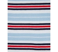Little Me Baby Boys Baseball Stripe Rompers, Pack of 2