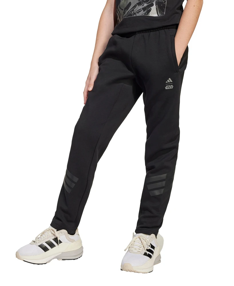 adidas Big Boys Star Wars Mandalorian Pants
