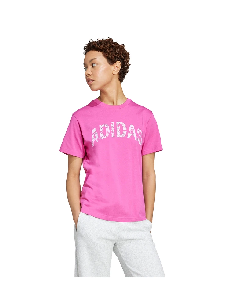 adidas Women's Camouflages Graphic Cotton T-Shirt