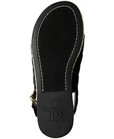 Karl Lagerfeld Paris Women's Charlay Rue Pins Espadrille Flat Sandals