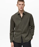 Mango Men's Comfort Stretch Shirt