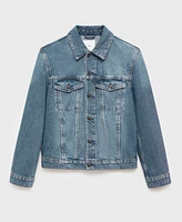 Mango Men's Denim Trucker Jacket