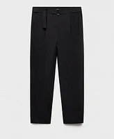 Mango Men's Relaxed Technical Pants