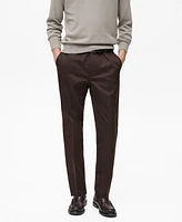 Mango Men's Slim-Fit Chino Trousers