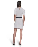 Tweed a-line skirt