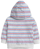 Disney Baby Boys 2-Pc. Mickey Mouse Stripe Hoodie & Shorts Set