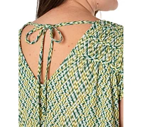 Liverpool Plus Tie-Back Knit Top