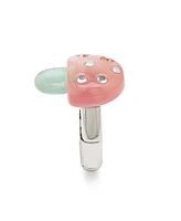 Betsey Johnson Faux Stone Spring Mushroom Cocktail Ring