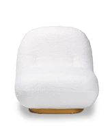Baxton Studio 26.8" Paiva Modern and Contemporary Boucle Upholstered Accent Chair