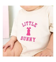 Sweet Wink Baby Girls Bunny Rose Easter Short Sleeve Romper