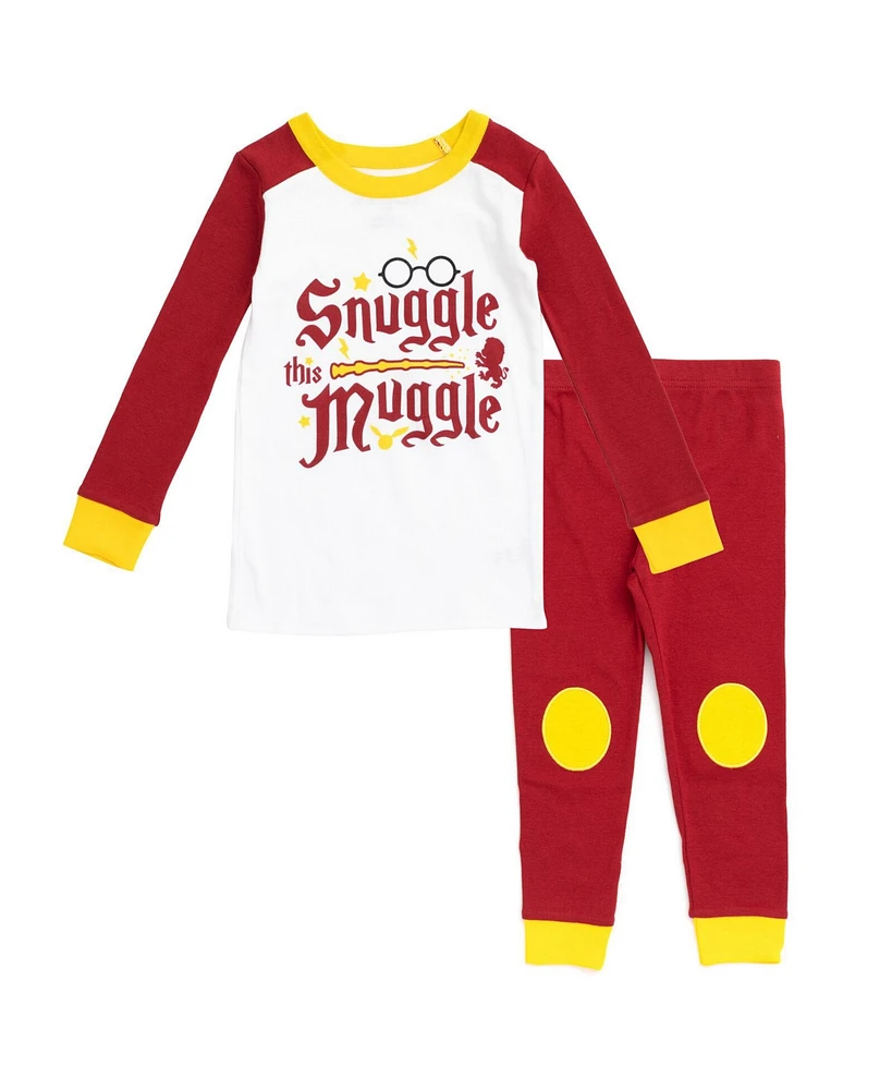 Harry Potter Baby Boys Pajama Shirt and Pants Set