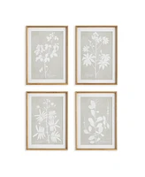 Foliage Study, Set Of 4