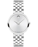Movado Women's Museum Classic Swiss Quartz Stainless-Steel Watch, 29.5mm