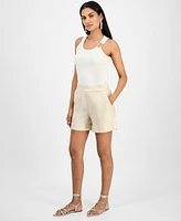 I.n.c. International Concepts Women's High-Rise Shorts, Exclusively at Macy's