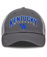 Fanatics Men's Charcoal Kentucky Wildcats Ionic Trucker Adjustable Hat