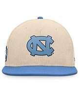 Fanatics Men's Tan North Carolina Tar Heels Catcher Snapback Hat