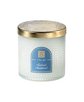 Aromatique Sunkissed Sandalwood Textured Glass Candle, 6 oz.