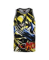 Lids Men's Black Wolverine Comic Big Print Mesh Jersey