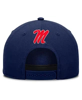 Fanatics Men's Navy Ole Miss Rebels Foul Ball Rope Adjustable Hat