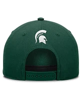 Fanatics Men's Green Michigan State Spartans Foul Ball Rope Adjustable Hat